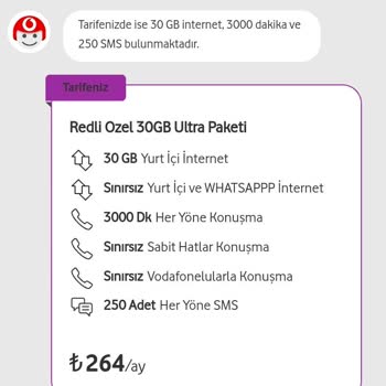 Vodafone TV Vodafone Ek Paket Kullanımı Görünüyor