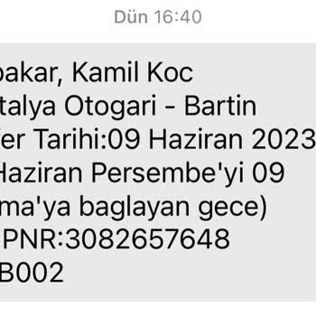 Kamil Koç Otobüs Mü Bir Daha Düşün