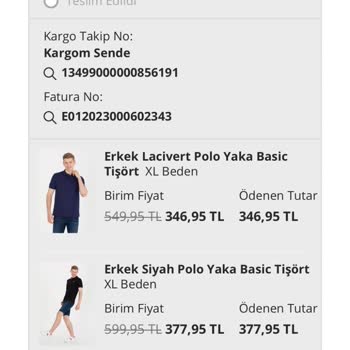 U. S. Polo Assn.  Satın Aldığım Ürünlerimi Göndermiyor!