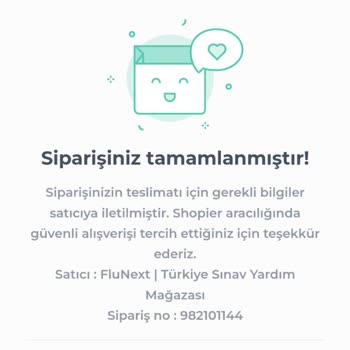 Flunext Siparişim Teslim Edildi Ödemeyi Yaptığım Halde Elime Ulaşmamış