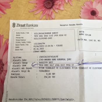 PTT Bank HGS Bakiyesi İçi Gönderdiğim Havale Para İçin