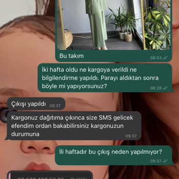 Cuwal Tesettür İki Hafta Oldu Parasını Aldığı Halde Ürünü Kargolamadı.