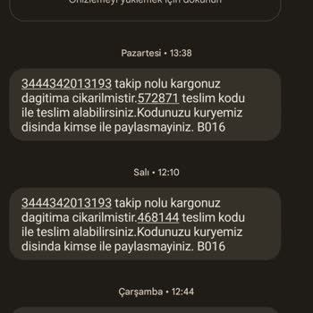 Aras Kargo Ürünleri Teslim Etmiyor