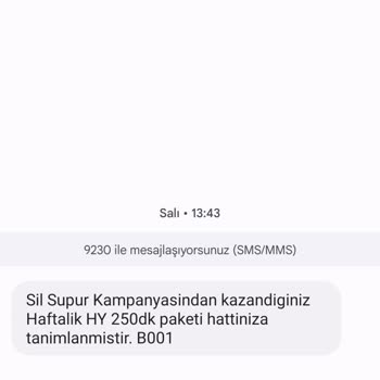 Türk Telekom Hediye GB Tanımlandığı Halde Vermedi.