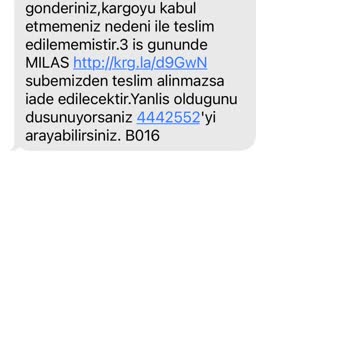 Aras Kargo Milas Şubesi Müşteri Mağduriyeti