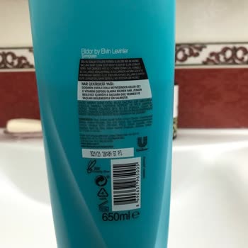 Elidor Bozuk Şampuan