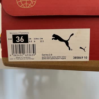 Toksöz Spor 3 Günlük Puma Ayakkabı Yıprandı