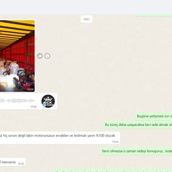 Arora Motor Aldığım Motor Teslim Edilmedi