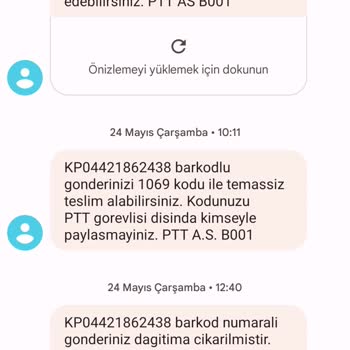 PTT Kargo Teslim Edildiği Söylenen Ama Bana Teslim Edilmeyen Kargo