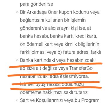 Transfergo Bonus Kazanç Problemi