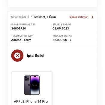 Media Markt Haksız Satış İptali