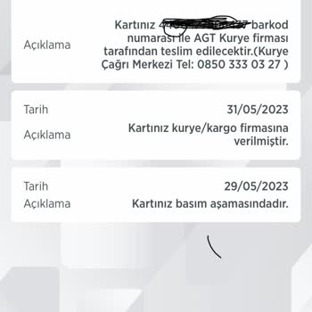 Ziraat Bankası Kargo Gecikmesi Ve İlgisizlik