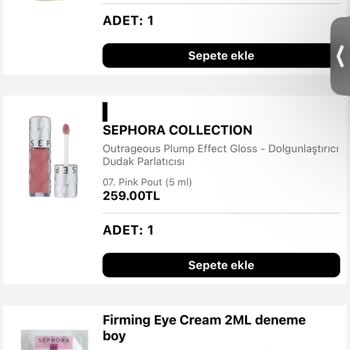 Make Up For Ever Sephora Hediye Ürünlerim Gönderilmedi