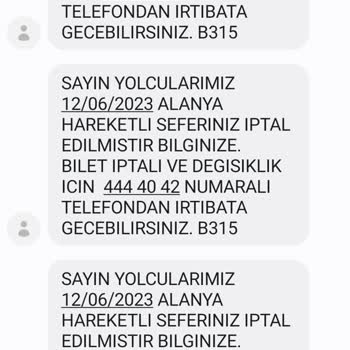 Kontur Turizmin Keyfi İptal Edilen Otobüsü