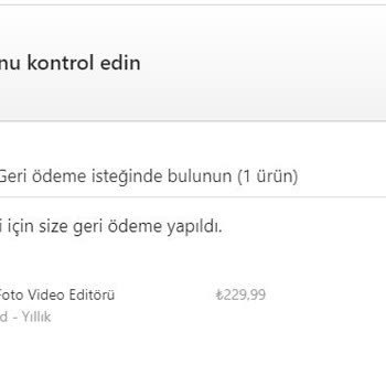 PicsArt Para İadesi Talebinde Bulundum, Param Gelmedi