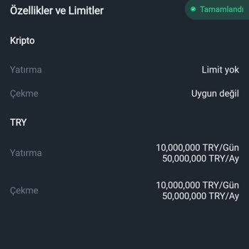 Binance TR Birinci Seviye Kimlik Doğrulama Kripto Çekme Hatası