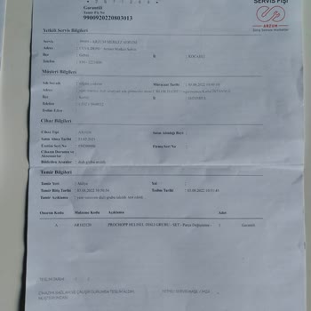 Arzum Prochopp Color Model Rondo Sürekli Bozuluyor