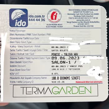 İDO Araç İçi Yolcu Mağduriyeti