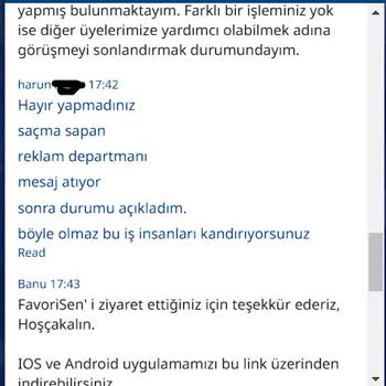 Favorisen Bet Sitesi 100 Bonus Diye Mesaj Attı Ve Vermedi.