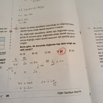 Bilgi Sarmal Yayınları TYT 5'li Pusula Denemesi Hatası