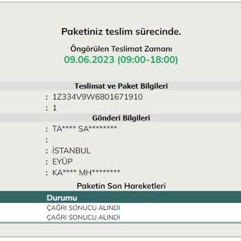 UPS Türkiye Ne Kargomu Teslim Ediyor Ne De Nerede Olduğunu Biliyor