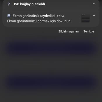 Samsung Telefon USB Bağlayıcı Takıldı Çıkarıldı Hatası Alıyorum