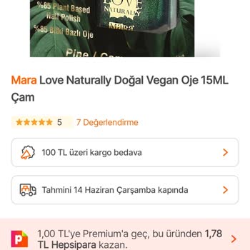 Mara Kozmetik Eksik Ürün Gelmesi