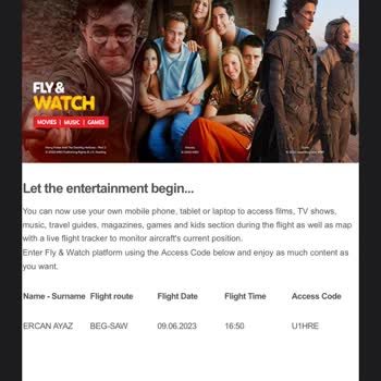 Pegasus Fly & Watch Hizmetsizliği