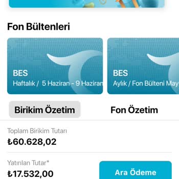 Türkiye Sigorta Fon Değişikliği Talebindeki Hesap Hatası