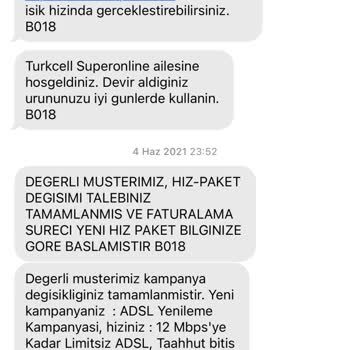 Turkcell Superonline Devir İptal İade