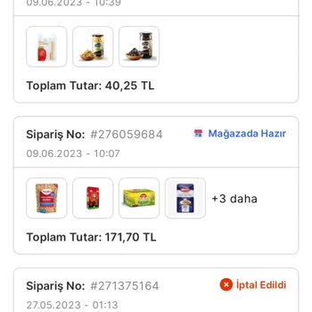 Migros Sanal Market Sipariş Hazırlama