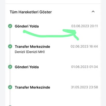 Trendyol Express Kargo Bilgisi Yok