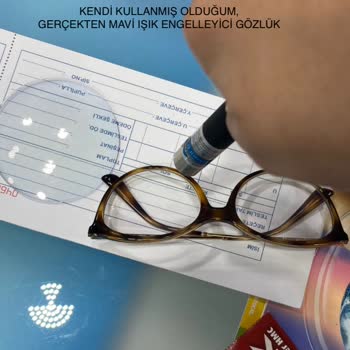 Atasun Optik Mavi Işık Engelleyici Cam Yalanı