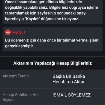 PTT Bank Sosyal Yardım Paramızı E Devletten Hesabımıza Aktarma Yapamıyoruz