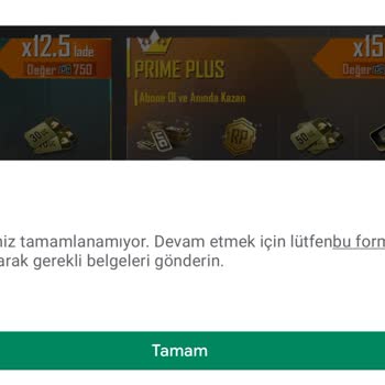 Google Play Store Ödeme Hatası