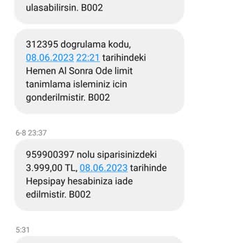 Hepsiburada.com İndirimli Aldığım Ürün Siparişimi İptal Etti.