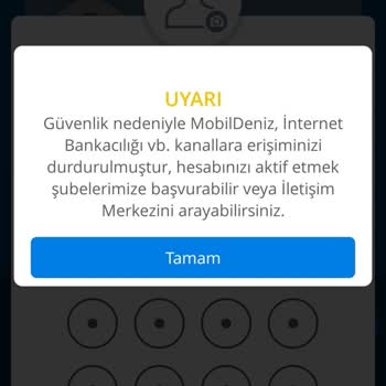 Банк Denizbank Блокировка Счета По Непонятой Причине