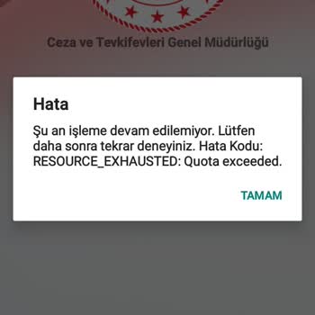 Adalet Bakanlığı E Görüş Hata Veriyor