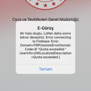 Adalet Bakanlığı Görüntülü Görüşme Yapamıyorum