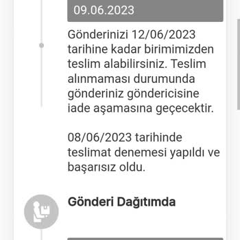 MNG Kargo "Teslimat Başarısız" Kodu