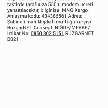 RüzgarNet Abonelik İptali