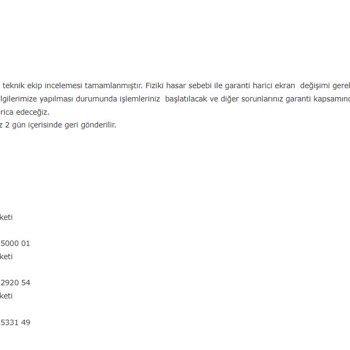EasyCep Arızalı Telefon Gönderdi
