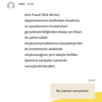 İddacı Risk İncelemesi Denilerek Parama El Konuldu