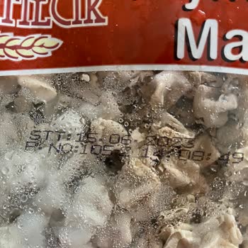 BİM'den Alınan Tarihi Geçmemiş Küflü Mantı