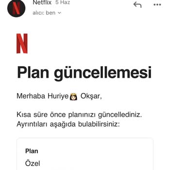 Netflix Onayım Olmadan Plan Değişikliği Yapması