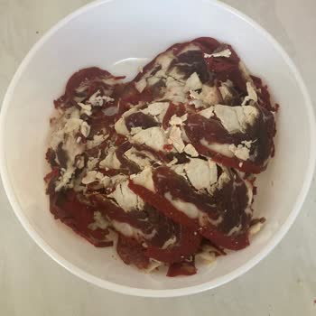 Migros Mağazasından Alınan Sırt Eti Pastırmanın Çok Yağlı Çıkması