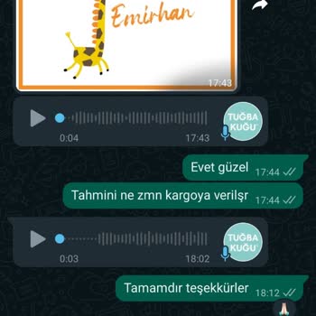 Tuğba Kuğu For Baby Tuğba Kuğu Siparişi Göndermiyor