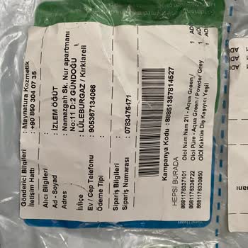 Maynatura Eksik Ürün Gönderdi