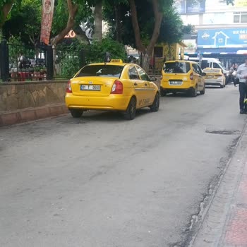 Taksiciler Odası Taksi Plakalı Araçlar