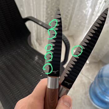 Jumbo Bıçak Seti / Paslanma Konusu